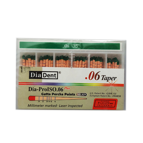 Diadent Gutta Percha Point 6% #25